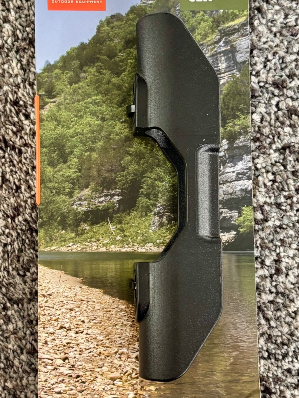 Ozark Trail Kayak Black Paddle Clip Oar Holder for Boat Canoe
